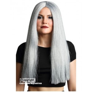 Grey Wig 21.5"L