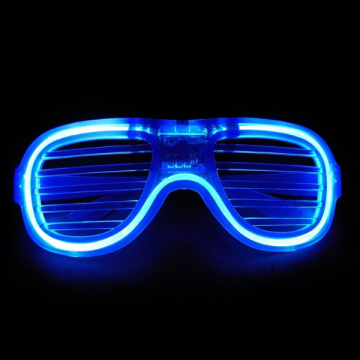 Light Up Shutter Glasses - Blue