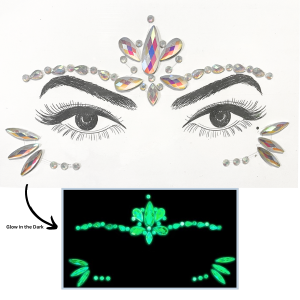 GID Face Sticker Rhodochrosite Shimmer