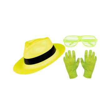 Neon Party Set - Yellow