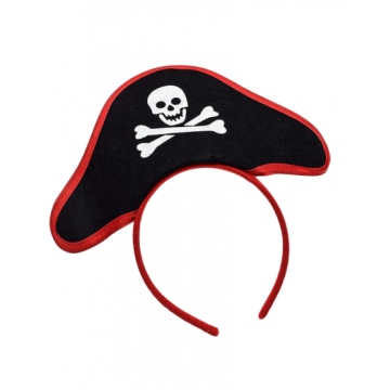 Pirate Skull Headband