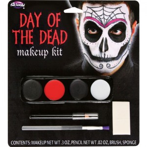 Day of the dead make up kit Male