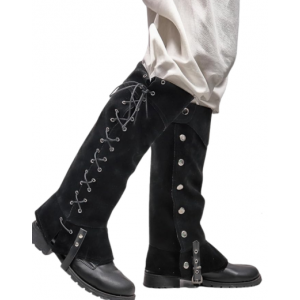 Pirate / Renaissance Shoe Cover - Black