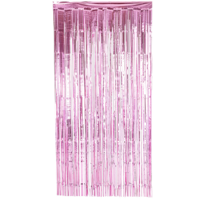 Foil Curtain - Pink