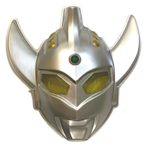 Ultraman-Style Silver Robot Mask