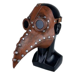 Steampunk Plague Mask - Brown