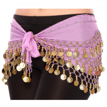Belly Dance Chiffon Scarf - Pink