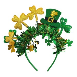 St. Patrick's Day Shamrock Bopper Headband
