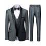 Formal Suit - Grey/Black