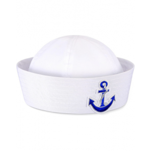 Nautical Sailor Hats Blue Anchor