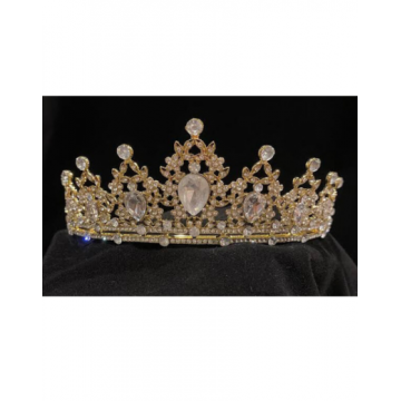 Rhinestone Tiara - G.Silver Diamond