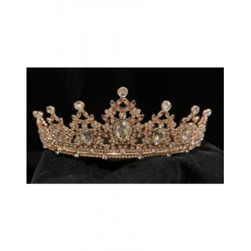 Rhinestone Tiara - RG. Silver Diamond