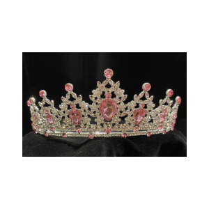 Rhinestone Tiara - S. Pink Diamond