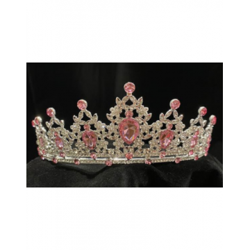Rhinestone Tiara - S. Pink Diamond