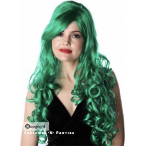 Wavy O' Curl Wig - Green