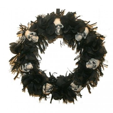 Wreath Skull with LED