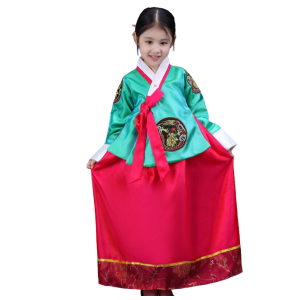 Girl Traditional Hanbok Haneul Rose