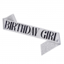 Birthday Sash Girl - Silver