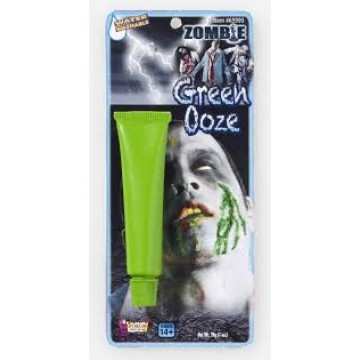 Zombie green ooze make up