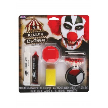 Killer clown make up kit