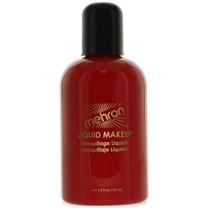 Red Mehron liquid make up - 133ml