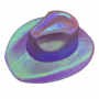 Shimmer Cowboy Hat - Light Purple