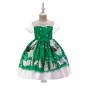 Girls Snowflakes Christmas Dress