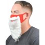 Face Mask with Santa Beard & Moustache Deluxe