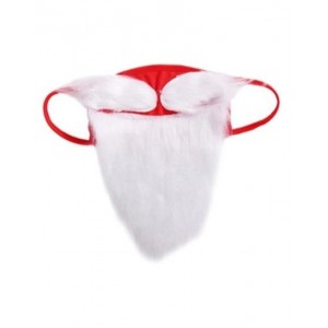 Face mask with Santa Beard and Moustache