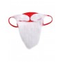 Face mask with Santa Beard and Moustache