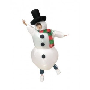 Inflatable Snowman- kids