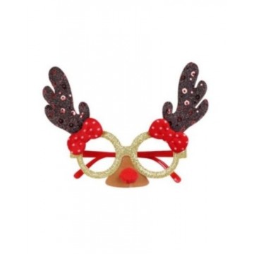 X-Mas SEQUIN REINDEER GLASSES