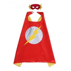 The Flash Cape & Eyemask - Kids