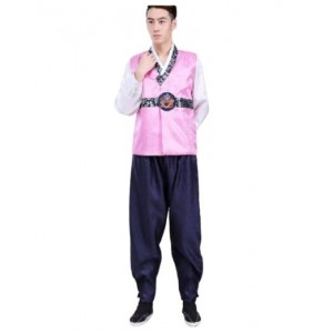 Traditional Korean Hanbok Pink