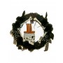 Wreath Skull With Bones