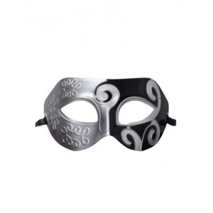 Swirly Colorful Eyemask ( Silver/Black)