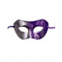 Swirly Colorful Eyemask (Silver/Purple)