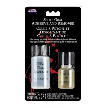 Spirit gum and remover Make up