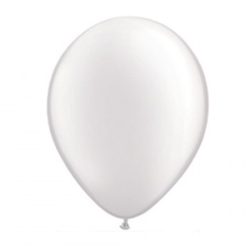 Balloons White Pearl - 5pcs