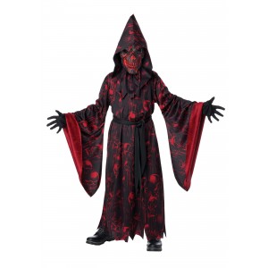 Fire & Brimstone Costume w/ Light Up Mask