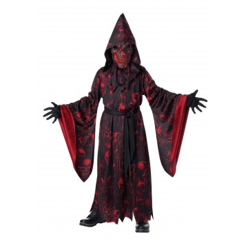 Fire & Brimstone Costume w/ Light Up Mask