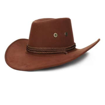 Western Cowboy Hat - Brown