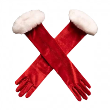 Gloves Santarina Velvet Holiday - 53cm