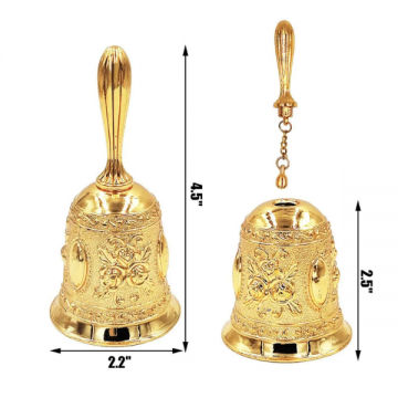 Bell Floral Engraved Vintage