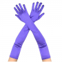 Long Gloves Crystals Opera 55cm - Purple