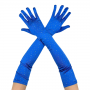 Long Gloves Crystals Opera 55cm - Royal Blue