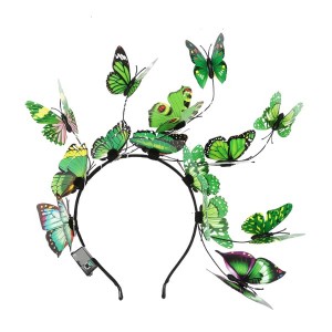 Butterfly Enchanted Garden LED Headpiece - Yellow