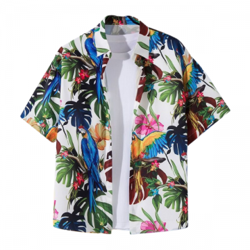 Hawaiian Shirt - Rainforest Aloha