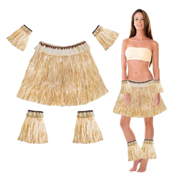 Hawaiian Tribal Set - 40cm