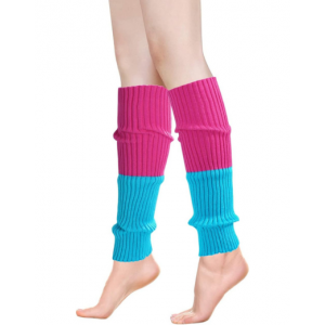 Leg Warmers - Pink/Blue